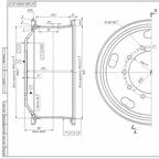 Колесный диск 8,5-24 167.3810-3101012-20
